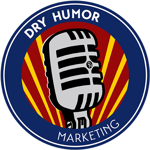 Dry Humor Marketing Logo